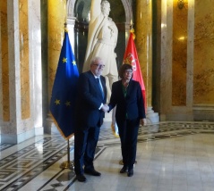 4 October 2016 The National Assembly Speaker and the President of the Parliamentary Assembly of the Council of Europe